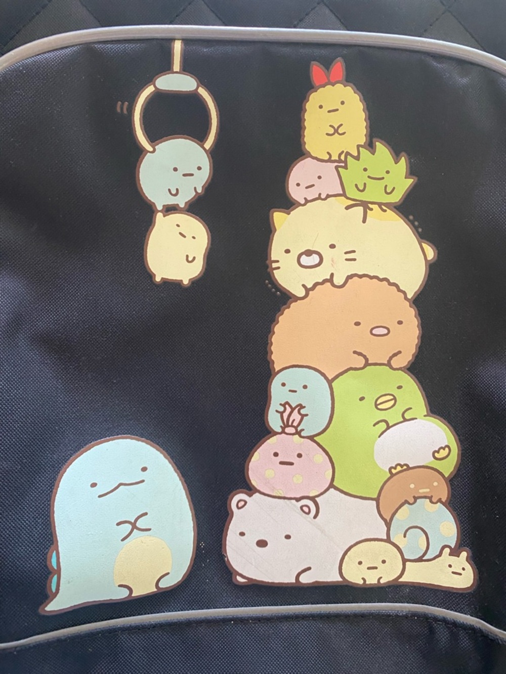 Sanrio Sumikko Gurashi Black XL Kids Backpack - Picture 4 of 9